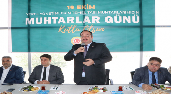 Viranşehir'de Muhtarlar Günü Kutlandı