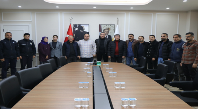 Başkan Ekinci'den Belediye Çalışanlarına Jest 