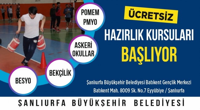 Büyükşehir'den POMEM ve BEYSO kursu düzenleniyor 