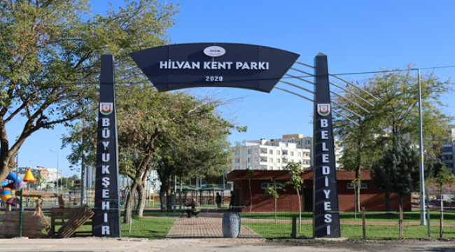 Büyükşehir Hilvan Kent Park Çalışmalarını Tamamladı