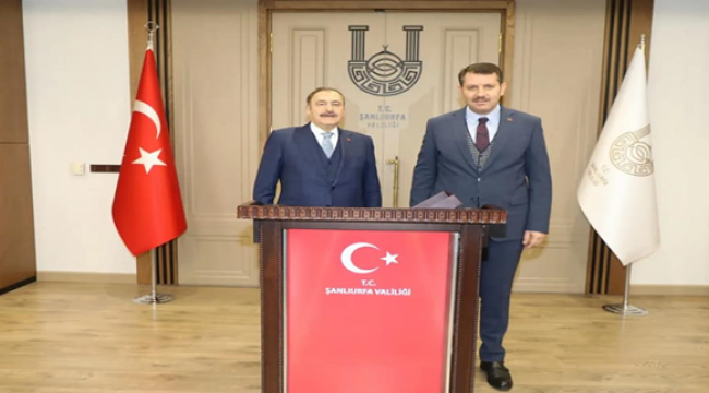 Eski Bakan Eroğlu'dan Şanlıurfa'da
