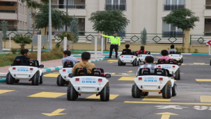 Haliliye'de Çocuk Trafik Parkında Eğitimler Başladı 