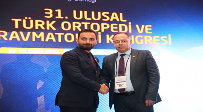 Harran Üniversitesi Hastanesine Genel Ortopedi Dalında Birincilik Ödülü 