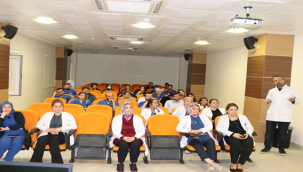 HRÜ Hastanesinde Personele Diyabet Semineri Verildi