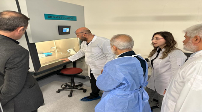 HRÜ Merkezi Laboratuvarı Bölgeye Hizmet Veriyor