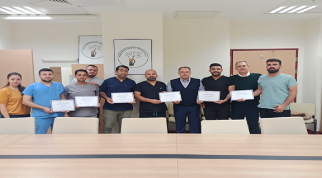 HRÜi Hastanesinde Alçı Eğitimi Semineri 