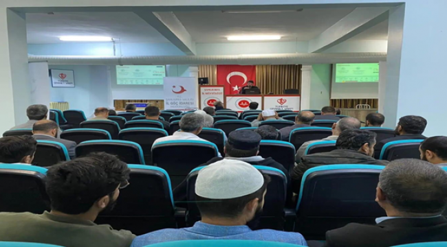 Müftülük Personeline ''Göç Yönetimi '' semineri verildi