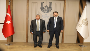 Sabah'tan Vali Ayhan'a ziyaret