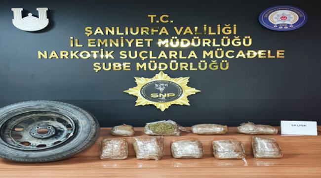 Şanlıurfa'da araçta yapılan aramada ele geçirildi!