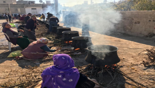 Şanlıurfa'da her yıl imece usulü yapılıyor!