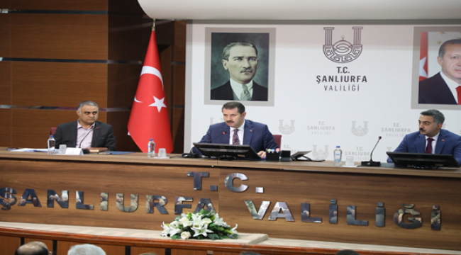 Şanlıurfa'da kış tedbirleri ele alındı