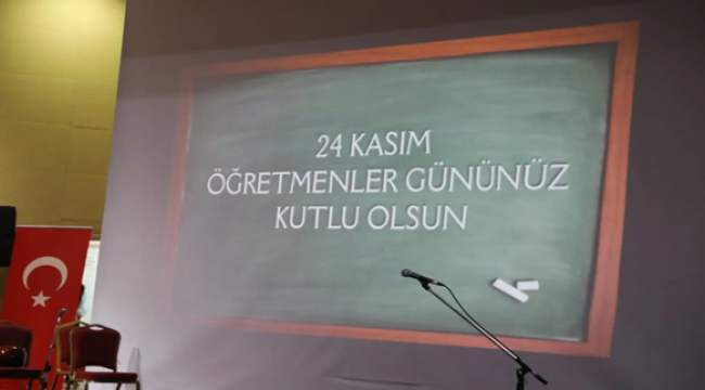 Şanlıurfa'da öğretmenler günü