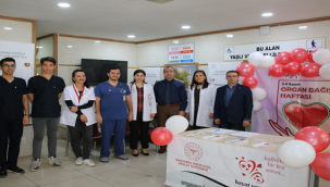 Şanlıurfa'da organ bağışı standı açıldı