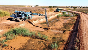 Şanlıurfa'da sulama bitti: Temizlik başladı