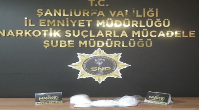 Şanlıurfa'da uyuşturucu operasyonu