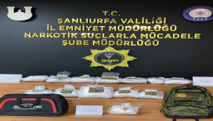 Şanlıurfa'da uyuşturucu operasyonu