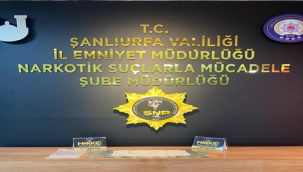 Şanlıurfa'da uyuşturucu operasyonu