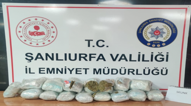 Şanlıurfa Emniyetinden başarılı operasyon