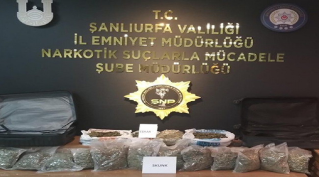 Şanlıurfa emniyetinden başarılı operasyonlar