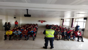 Şanlıurfa Jandarmadan çocuklara trafik eğitimi 