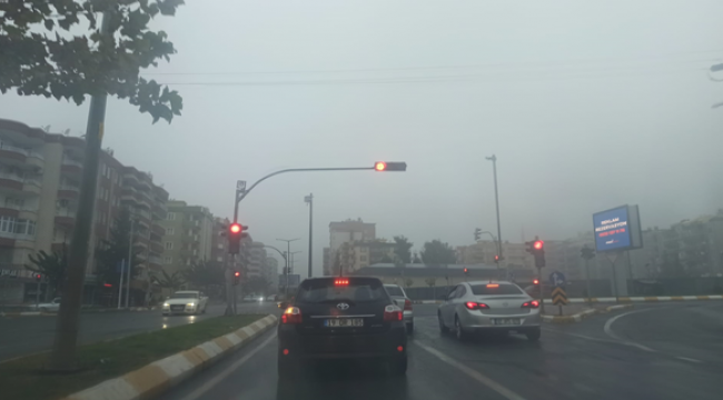 Şanlıurfa sis ile uyandı!