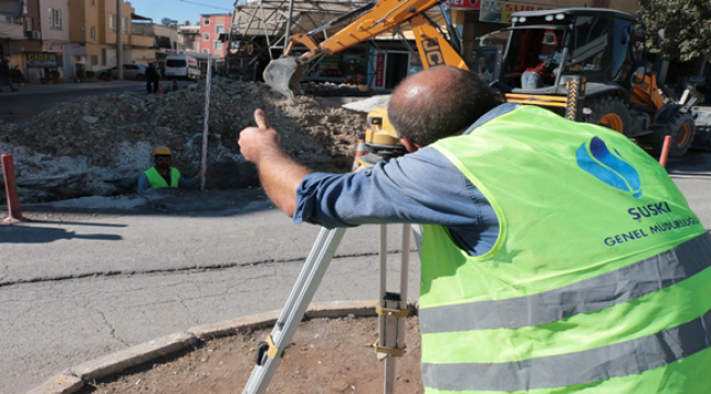 ŞUSKİ'den Şanlıurfa'nın alt yapısına kalıcı çözümler 