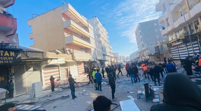 Akçakale'de kalorifer kazanı patladı 