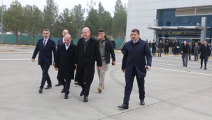 Bakan Soylu, Şanlıurfa'dan ayrıldı
