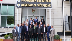 BAŞKAN AKTAŞ'TAN VİRANŞEHİR BELEDİYESİ'NE ZİYARET