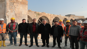 Başkan Beyazgül İle Bir Tarihi Han Daha Turizme Kazandırılıyor