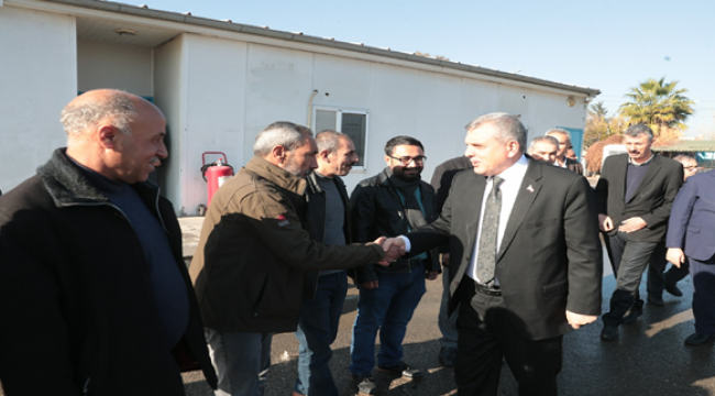 Başkan Beyazgül ŞUSKİ ekiplerini tebrik etti