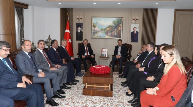Başkan Destici'den Vali Ayhan'a ziyaret