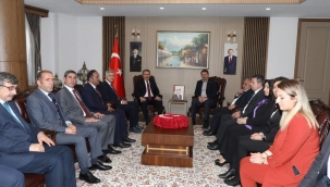 Başkan Destici'den Vali Ayhan'a ziyaret