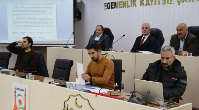 Büyükşehir meclisinde Aralık birleşimi yapıldı 