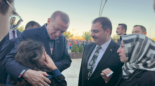 Cumhurbaşkanı Erdoğan'dan Başkanı Canpolat'a övgü