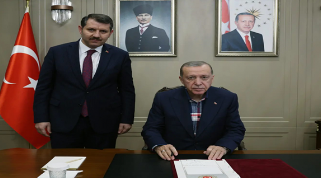 Cumhurbaşkanı Erdoğan'dan Vali Ayhan'a ziyaret