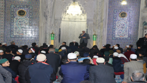 Dergah Cami'inde Kur'an Ziyafeti Verildi