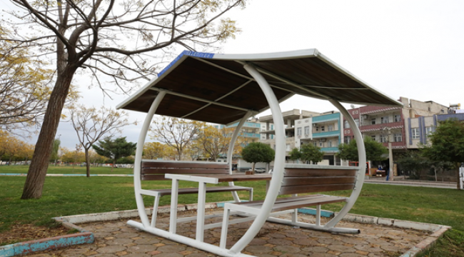 Eyyübiye Parklarında Kış Mesaisi