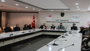 GAP Tarımsal Araştırma Enstitüsü Müdürlüğü'nde yapıldı
