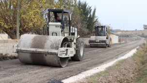 HALİLİYE KIRSALINDA ÜST YAPI ÇALIŞMALARI 2 MAHALLEDE DEVAM EDİYOR