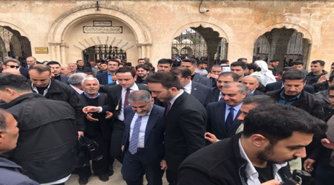 Hazine ve Maliye Bakanı Nebati Şanlıurfa'da