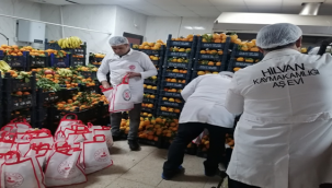 Hilvan'da Meyveler Kaymakamdan 