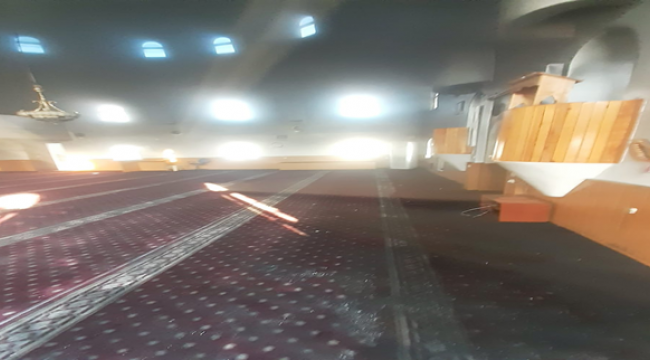 Şanlıurfa'da camide yangın!