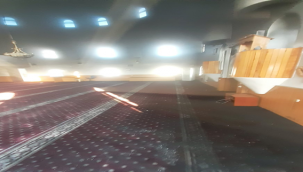 Şanlıurfa'da camide yangın!