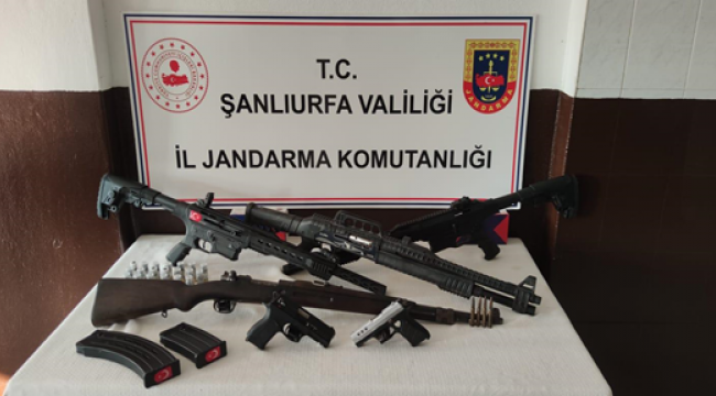Şanlıurfa'da husumetli ailelerin evlerinde ele geçirildi!