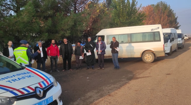 Şanlıurfa'da Öğrenci servisleri denetlendi