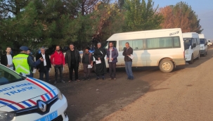 Şanlıurfa'da Öğrenci servisleri denetlendi