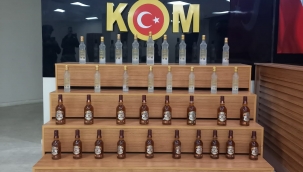 Şanlıurfa'da sahte içki ele geçirildi!