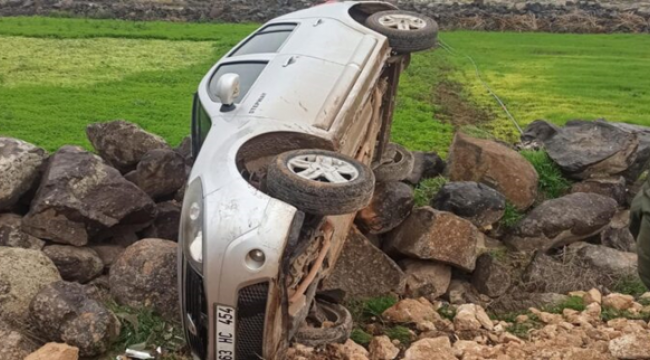 Şanlıurfa'da trafik kazası, 2 yaralı