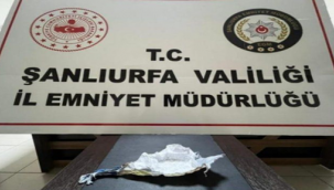 Şanlıurfa'da uyuşturucu operasyonu